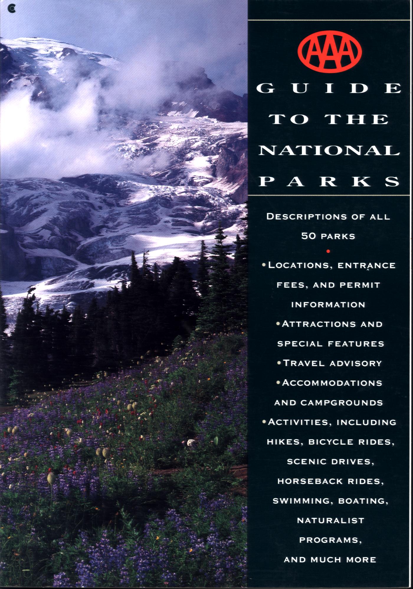 AAA GUIDE TO THE NATIONAL PARKS.